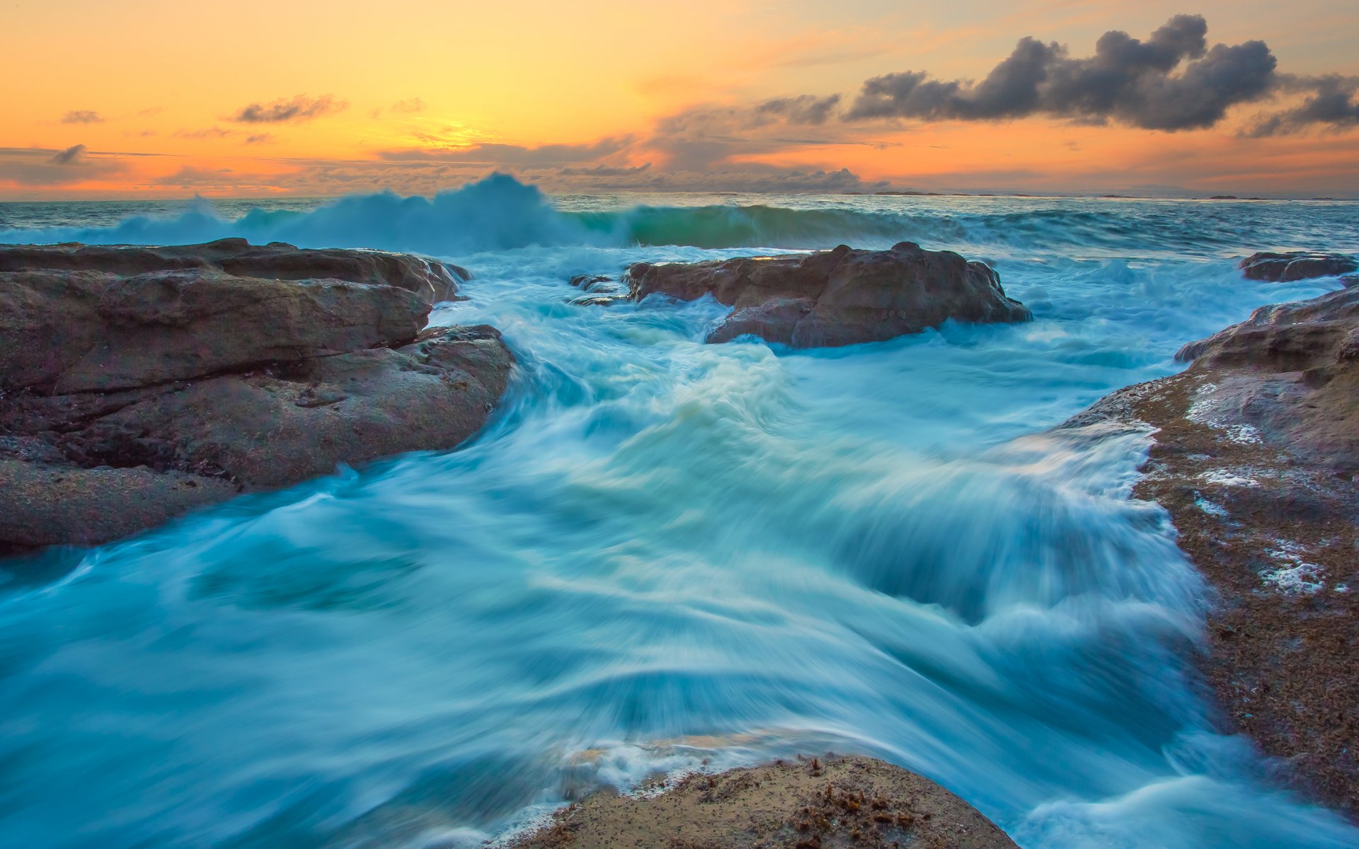 stati uniti oregon oregon oceano pietre