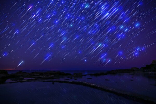 Disparando una inusual lluvia de estrellas 