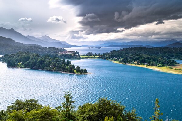 Nahuel Huapi Lake in Argentina