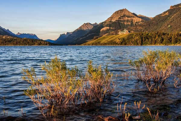 Beautiful mountain landscape in Canada