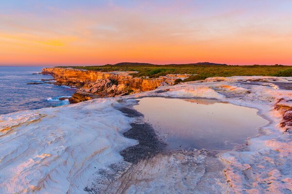 Capo Solander Australiano al tramonto