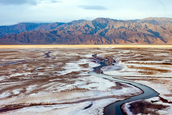 Fascinante foto del parque nacional del Valle de la muerte