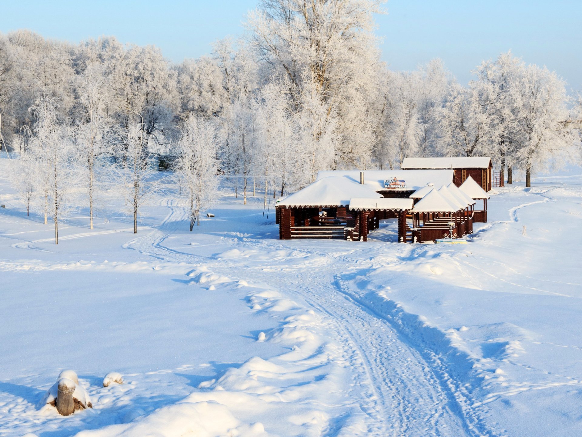 russie hiver maison neige nature photo