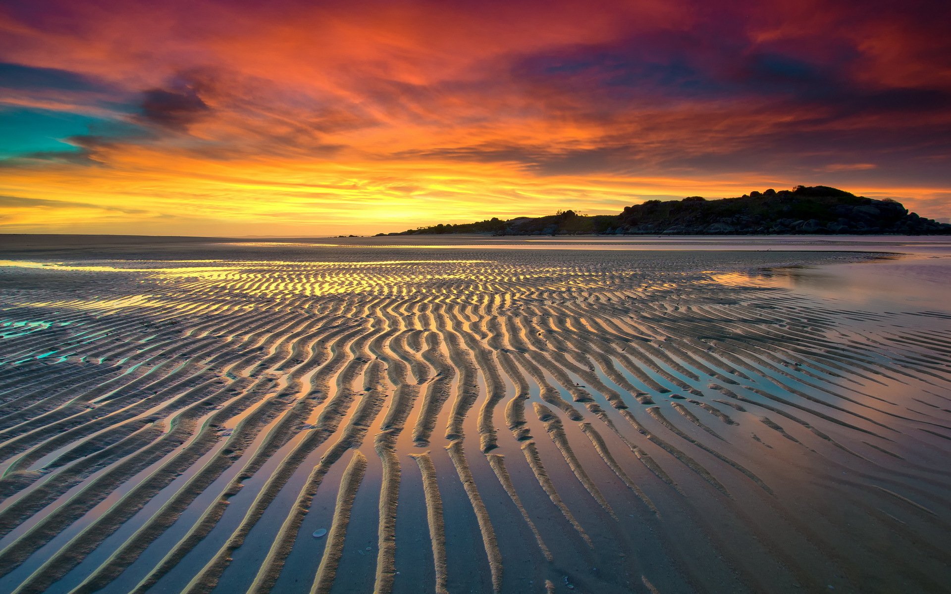 tramonto mare paesaggio