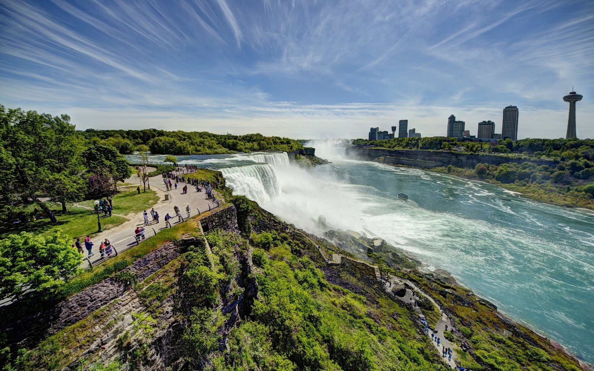 niagara falls new york usa panorama