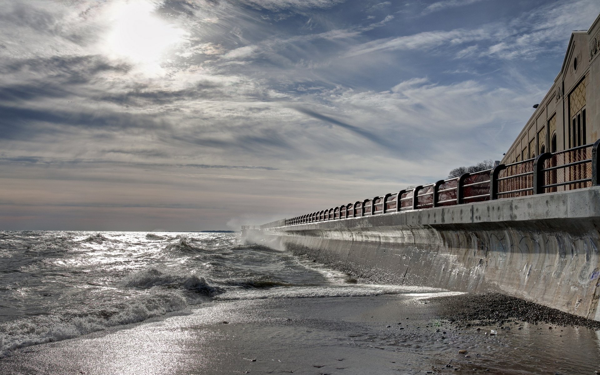 ville mer paysage