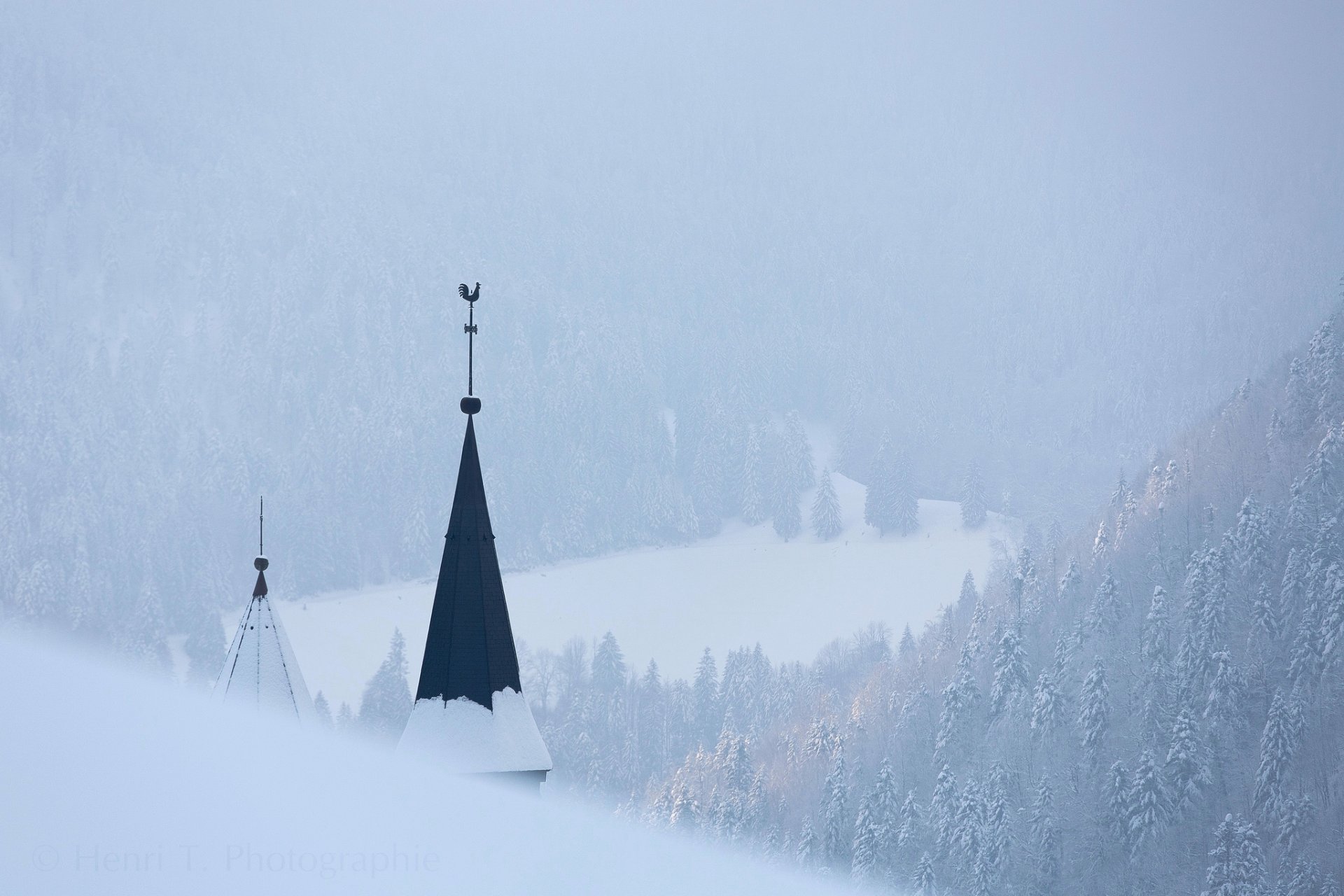 monastère de la grande chartreuse isère frankreich winter nebel landschaft