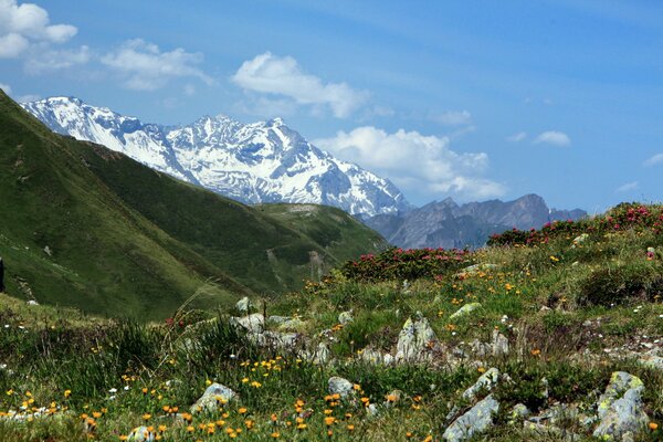 Unusual mountains of Italy