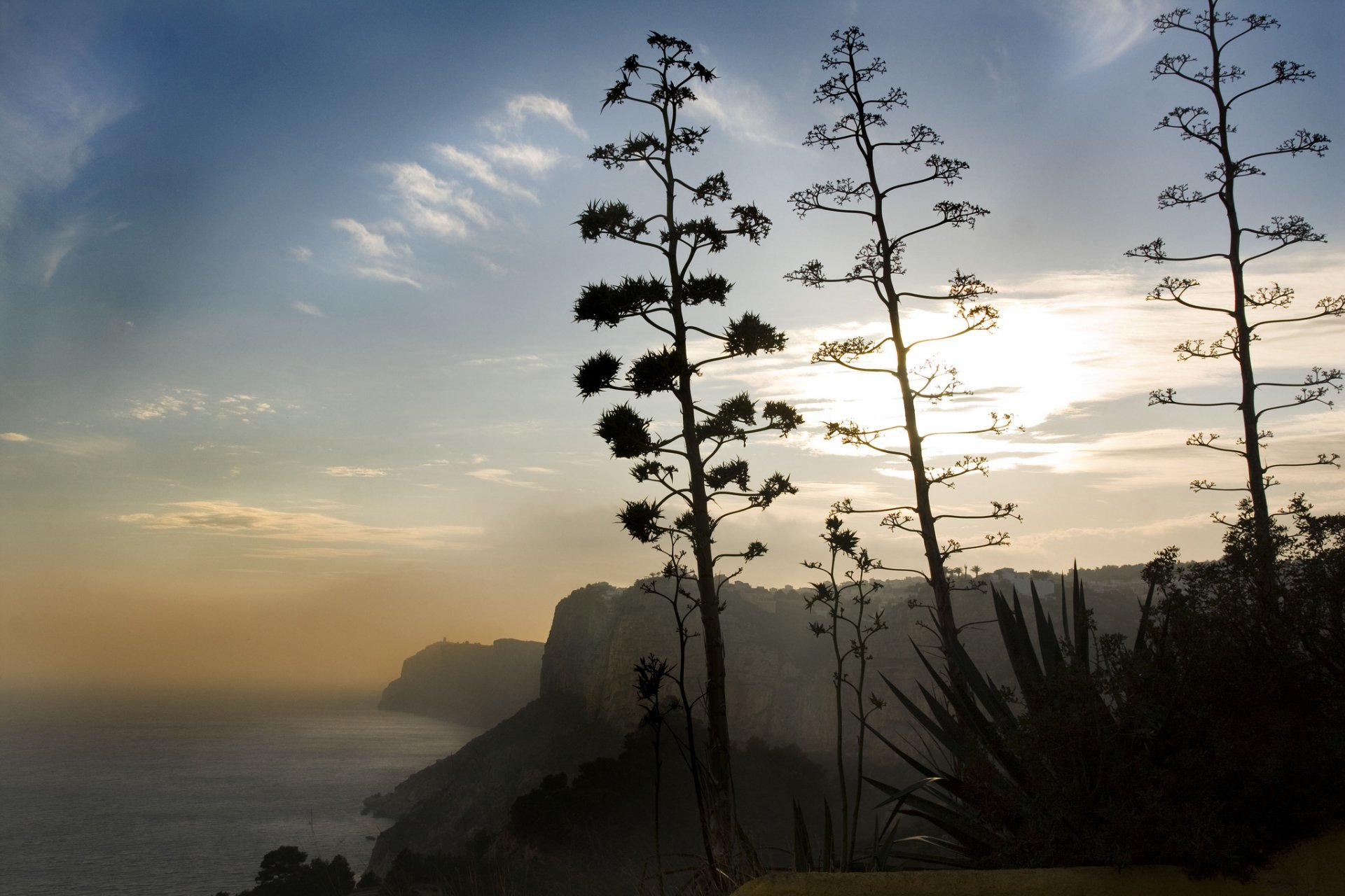 spanien costa blanca cumbre del sol küste