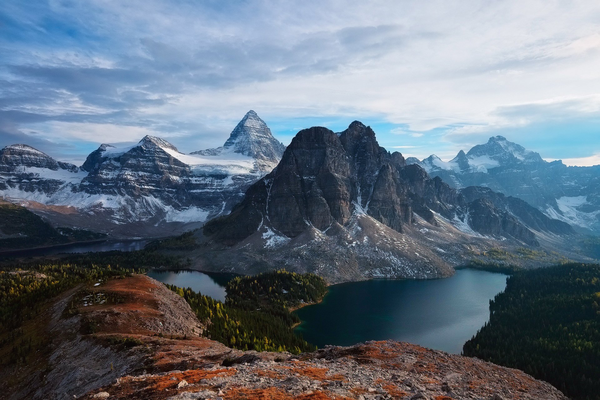 kanada british columbia alberta mf assiniboine berge wälder