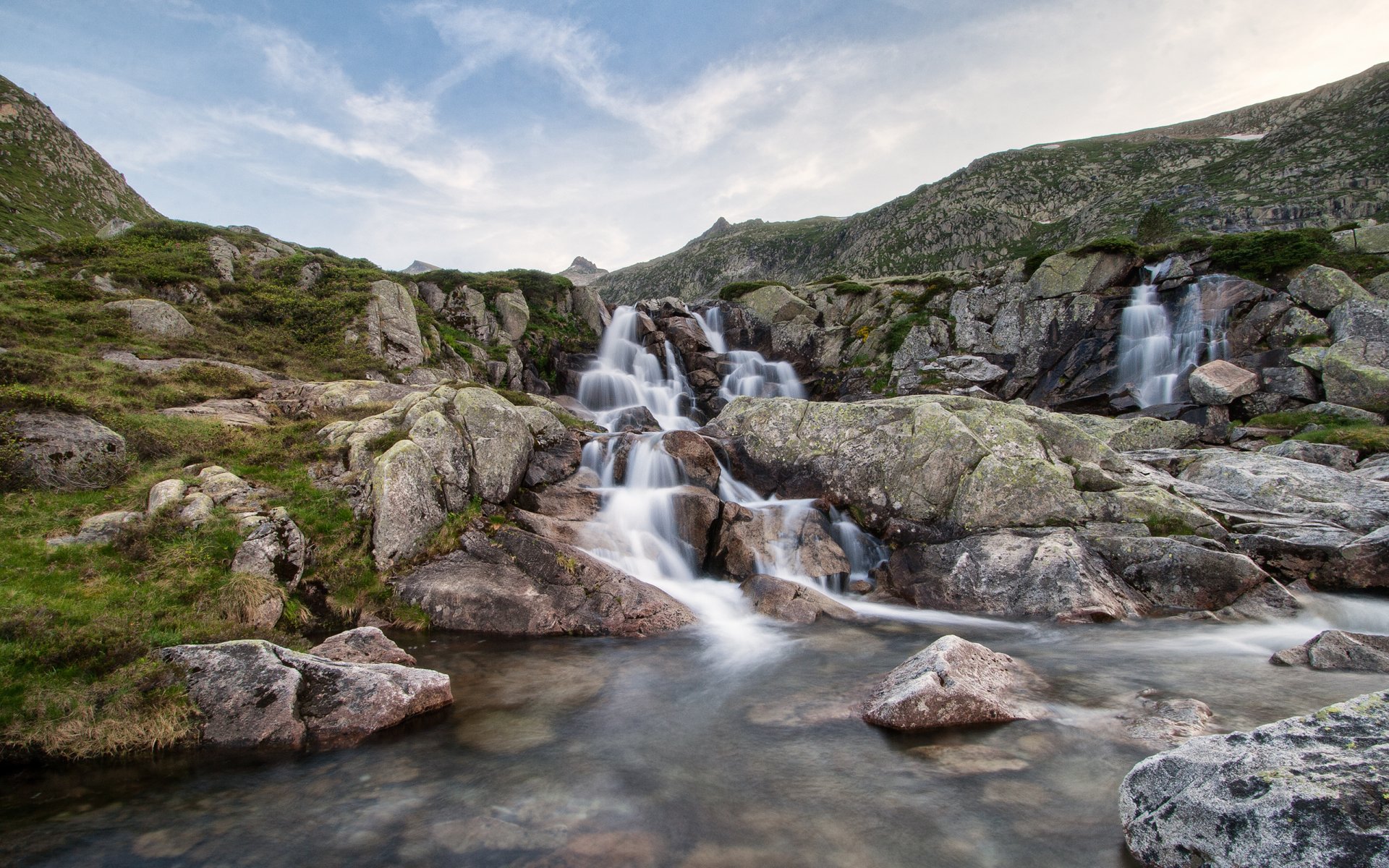 frankreich pyrenäen steine fluss