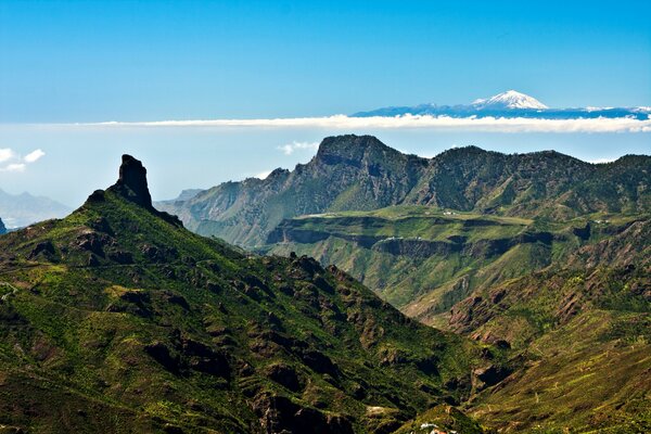 Vulcano del Teide nel Parco Nazionale della Spagna, Isola di Tenerife