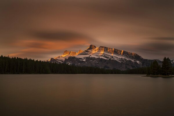 National Park of Canada. Lake