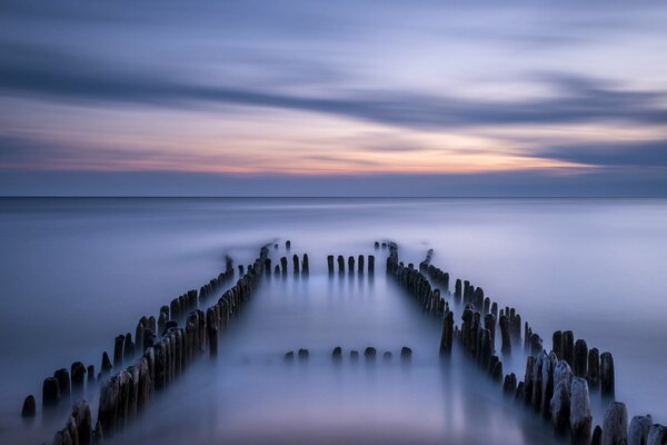 Deutschlands Nordsee am Abend