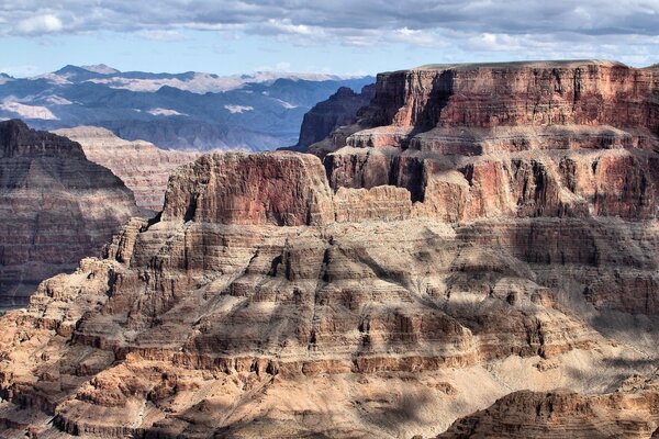 Paesaggio della montagna nel Parco Nazionale