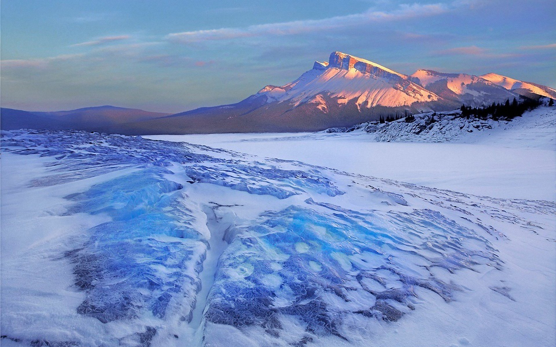 winter mountain next snow sky nature photo