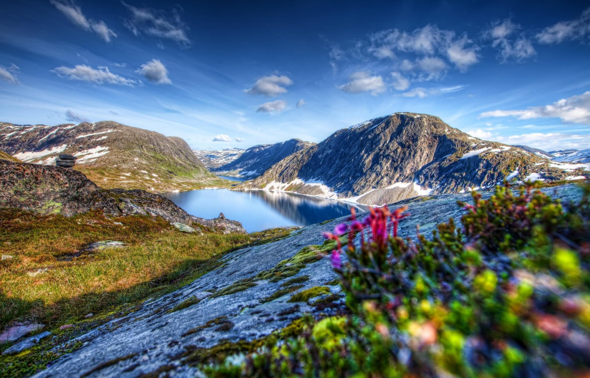 berge schlucht fluss natur landschaft