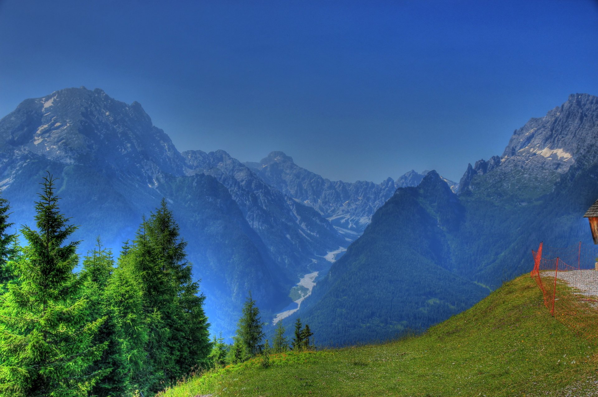 berge deutschland landschaft ramsau bayern hdr natur