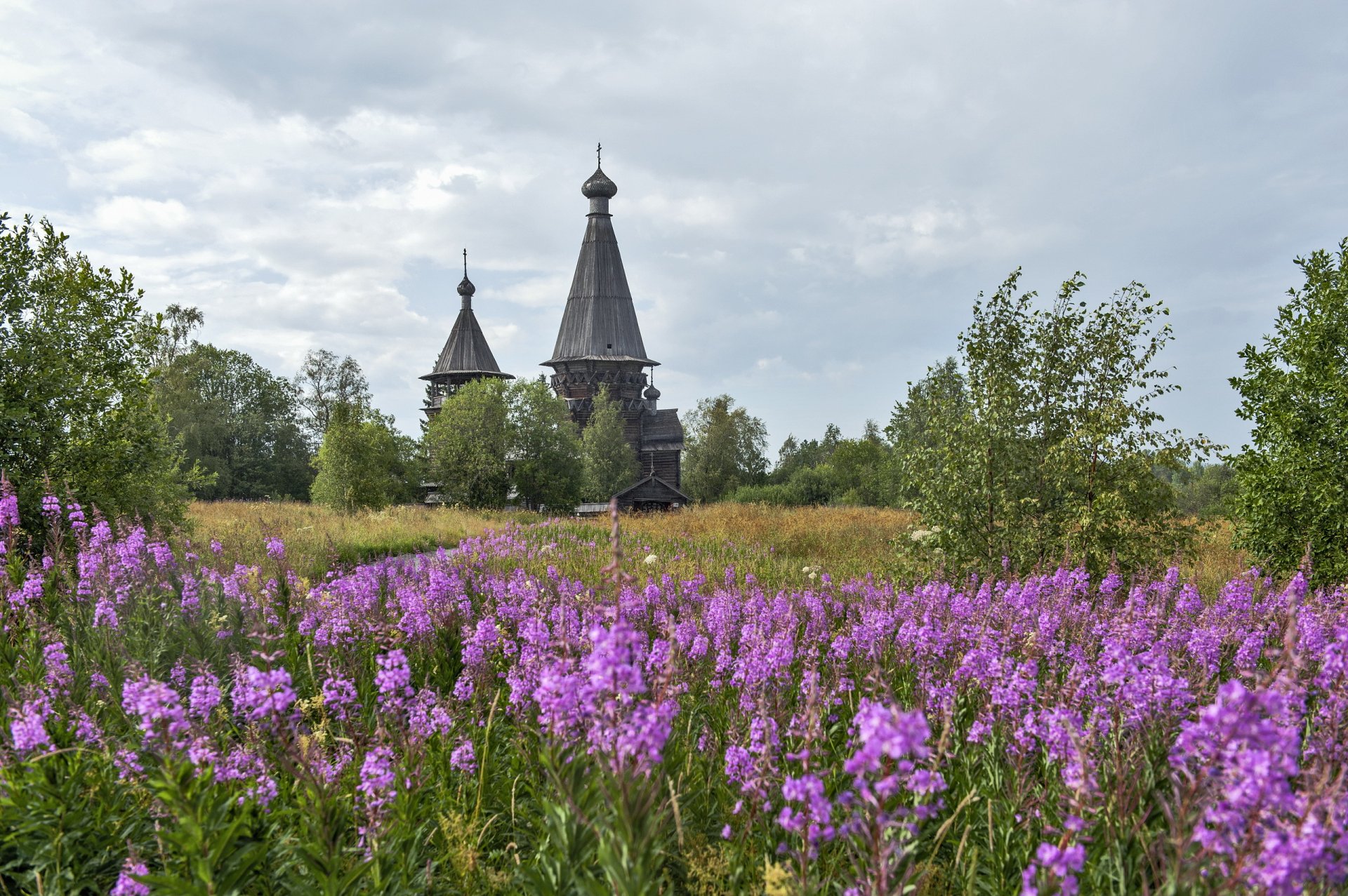 gimreka obwód leningradzki krajobraz prawosławie natura świątynia kościół