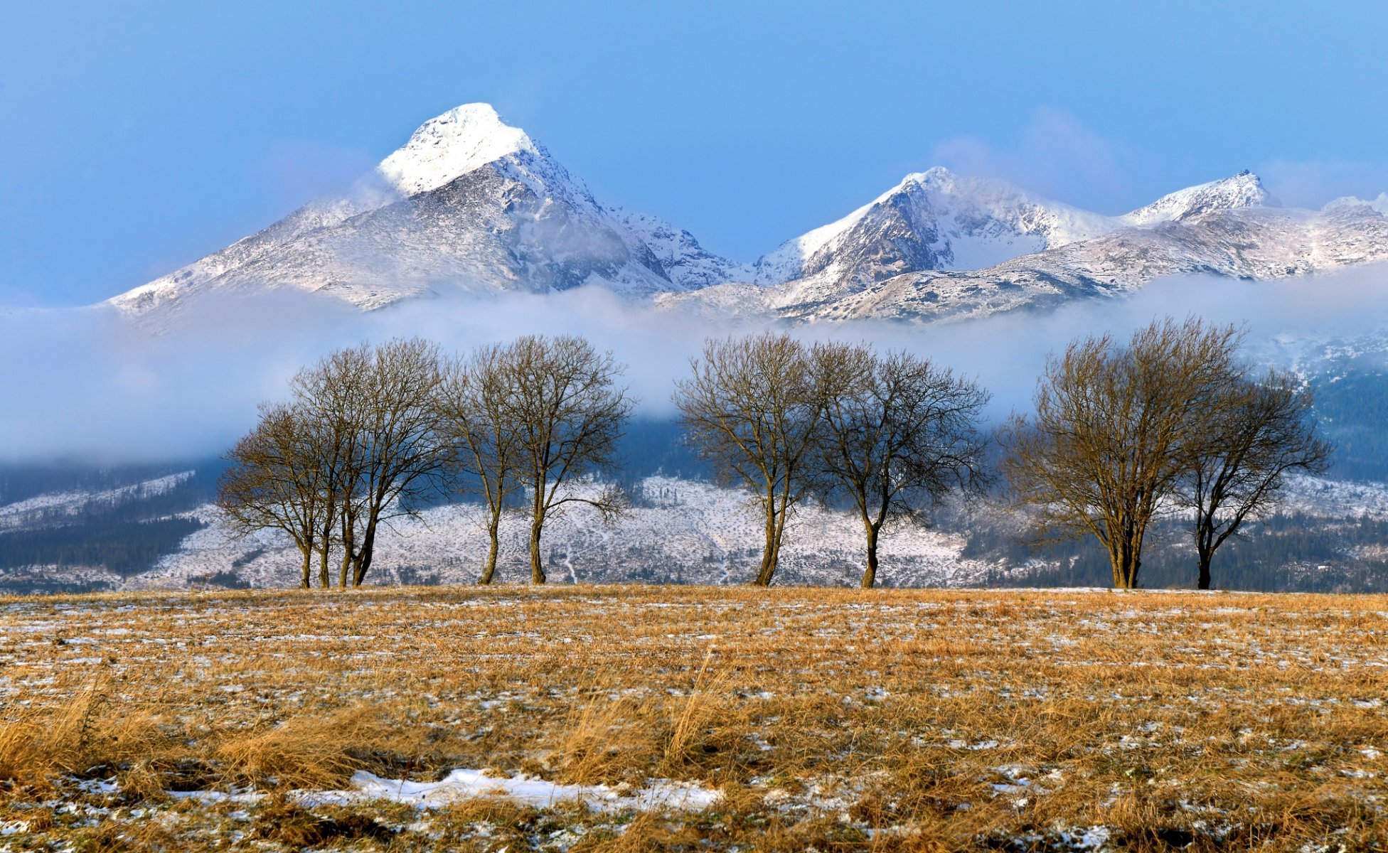 slovaquie montagnes tatras hiver