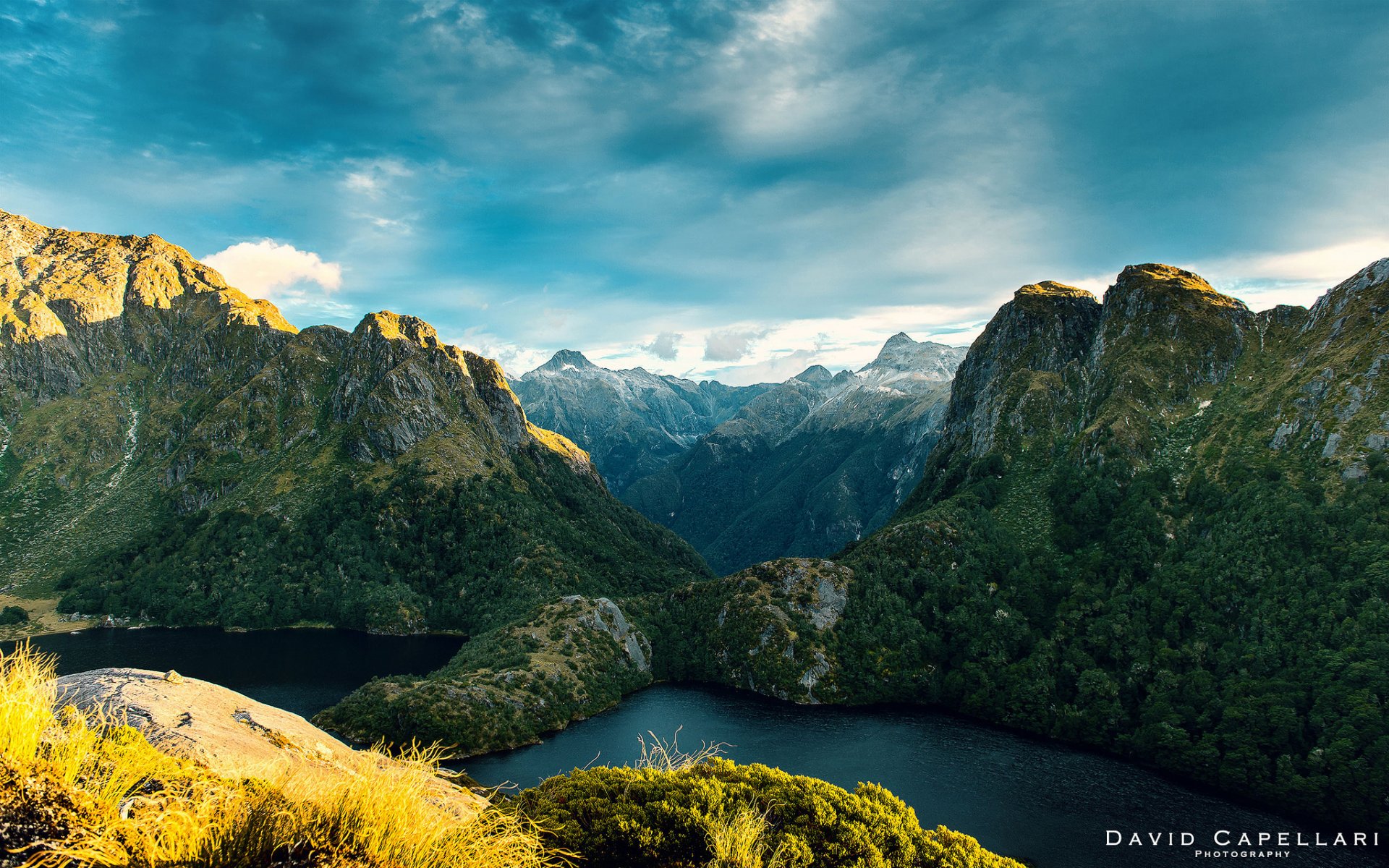 neuseeland berge landschaft fluss natur david capellari