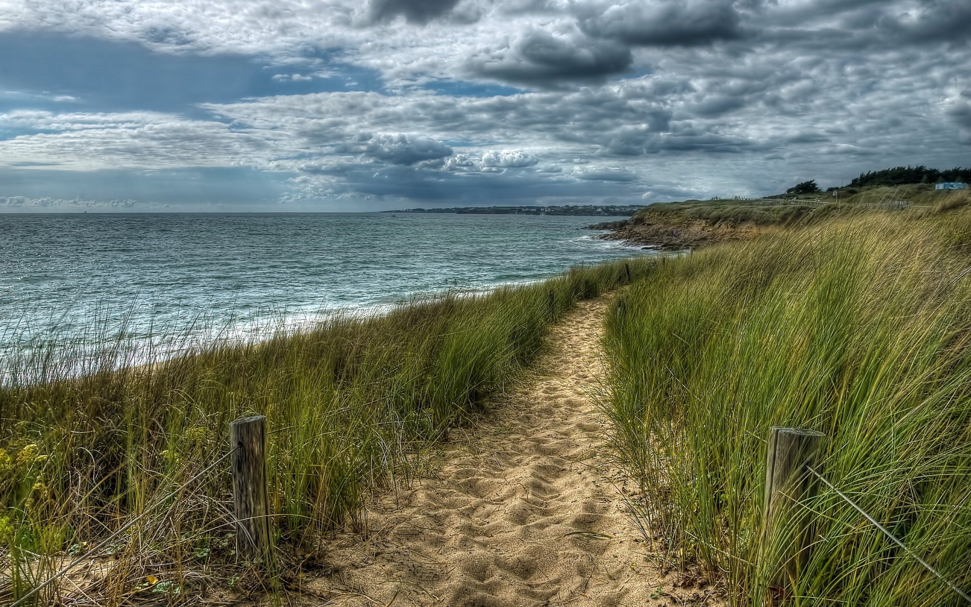 francia bretagna gidelle-spiaggia mare paesaggio