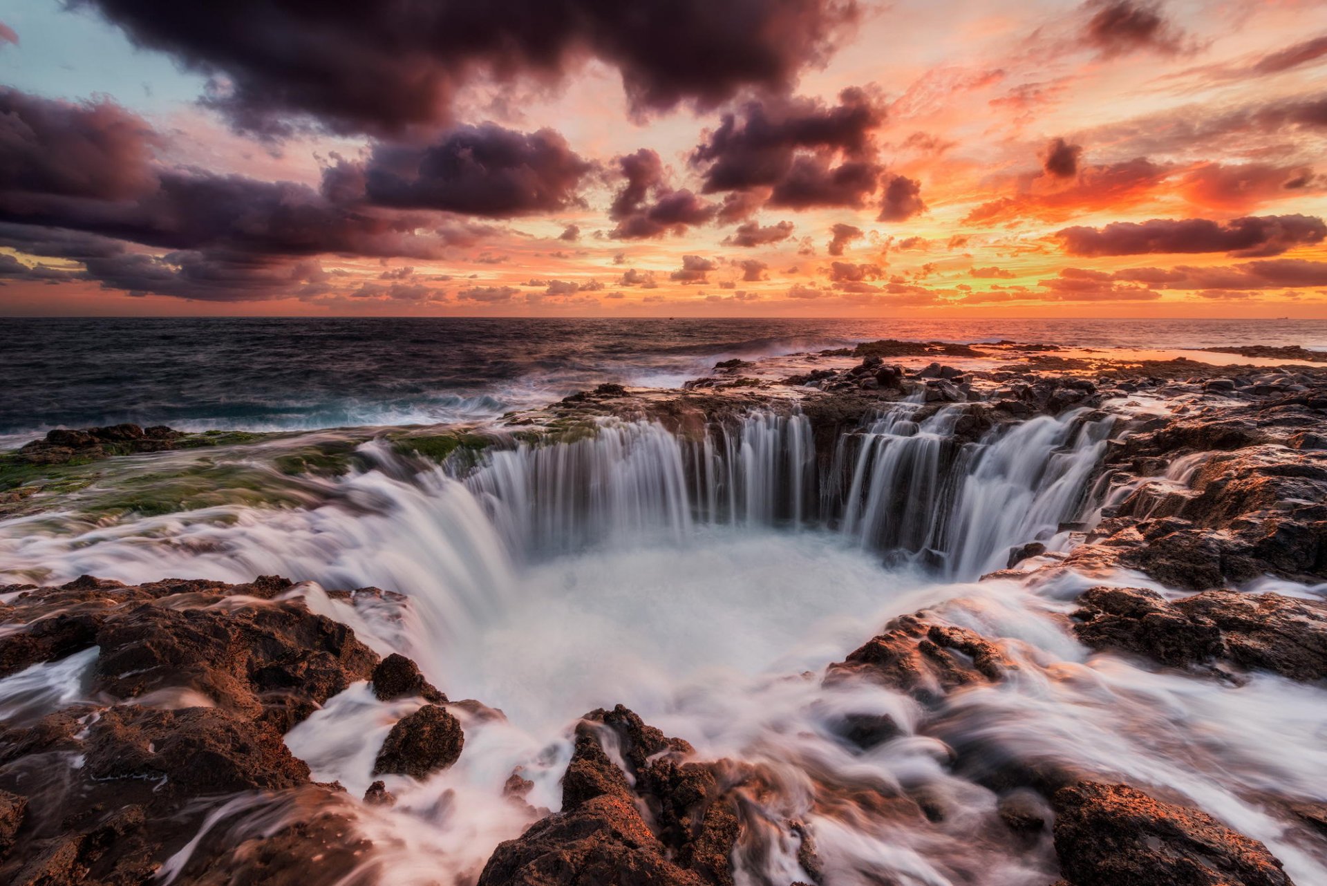 îles canaries gran canaria îles canaries paysage longue exposition bufadero océan rasvet roches