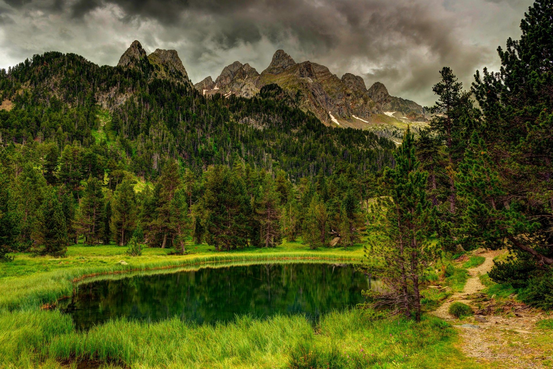 natura vista montagna cielo paesaggio nuvole fiume acqua foresta parco alberi