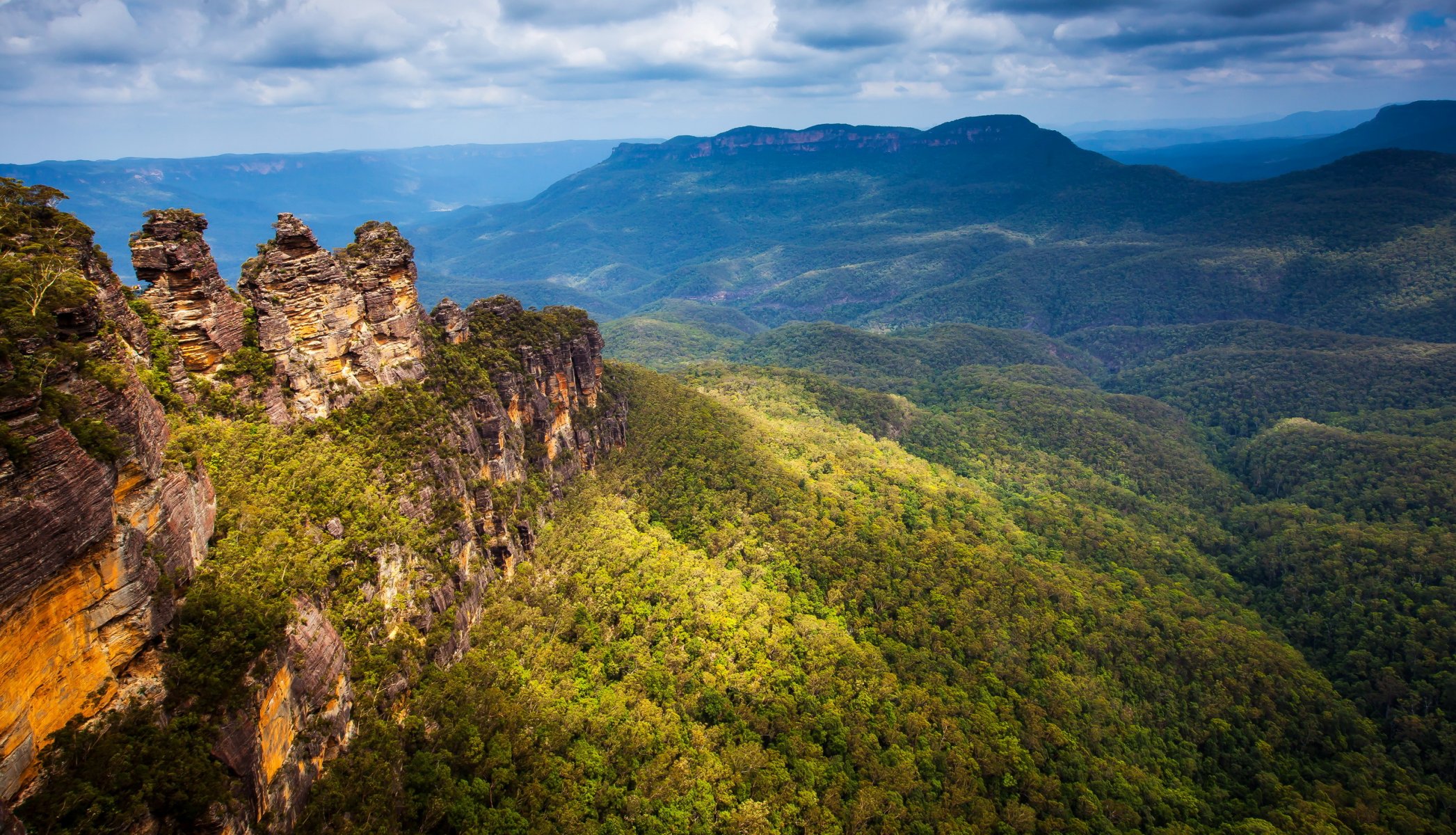 parques australia azul montaña rocas carácter