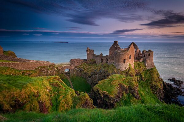 Contea di Antrim ai margini Dell Irlanda Del Nord