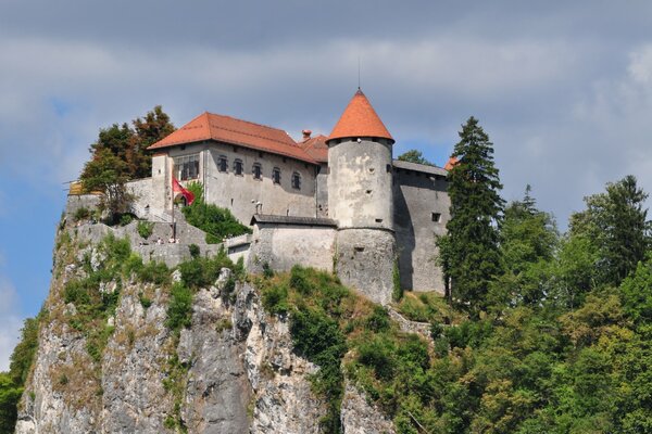 Zamek Bled w Słowenii