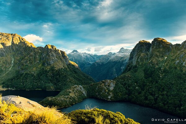 David Capellari s landscape of mountains, rivers and nature of New Zealand