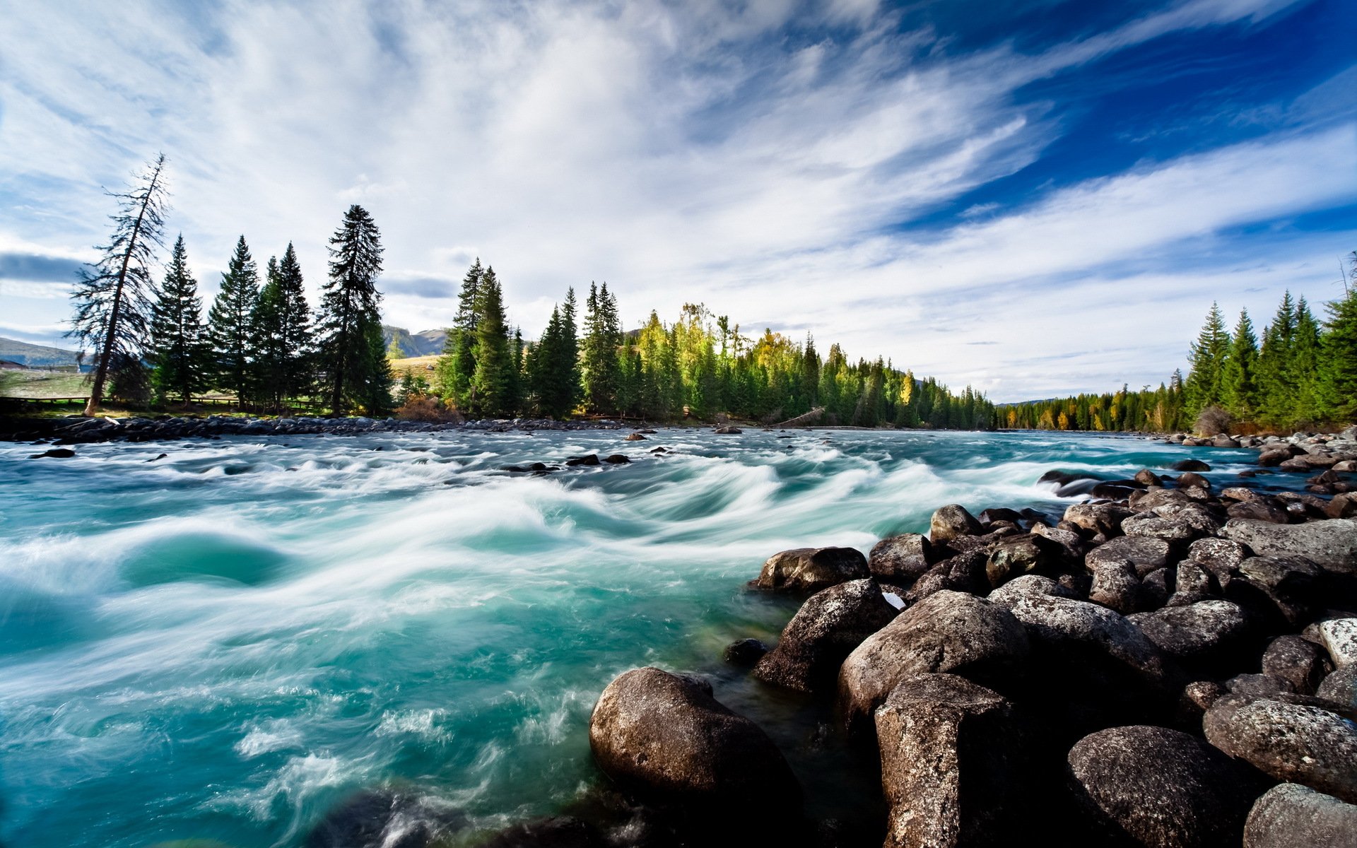 río piedras paisaje