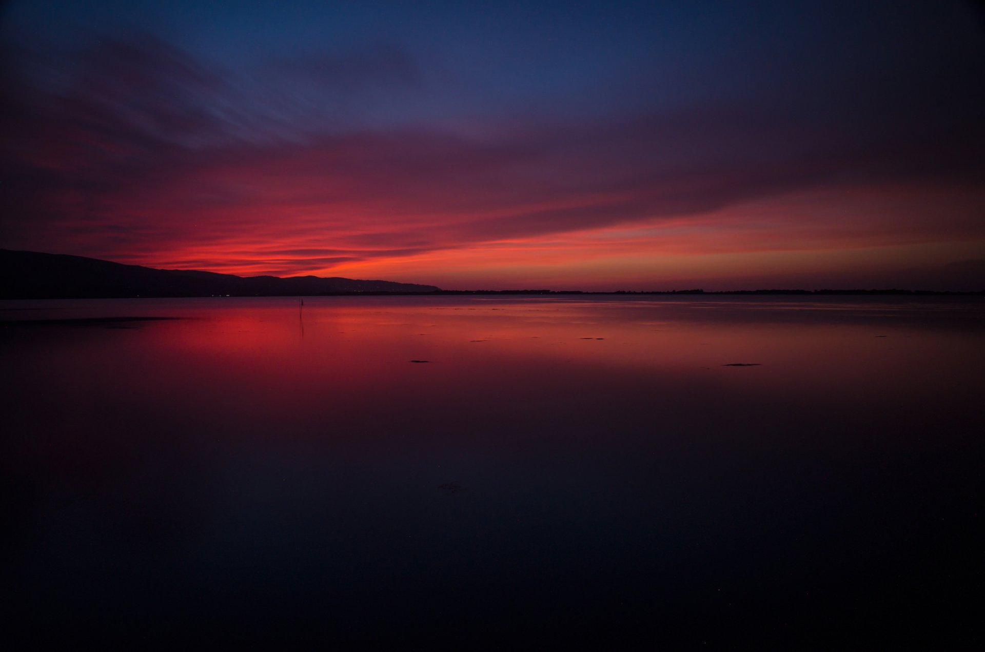 italia toscana mare laguna cielo bagliore