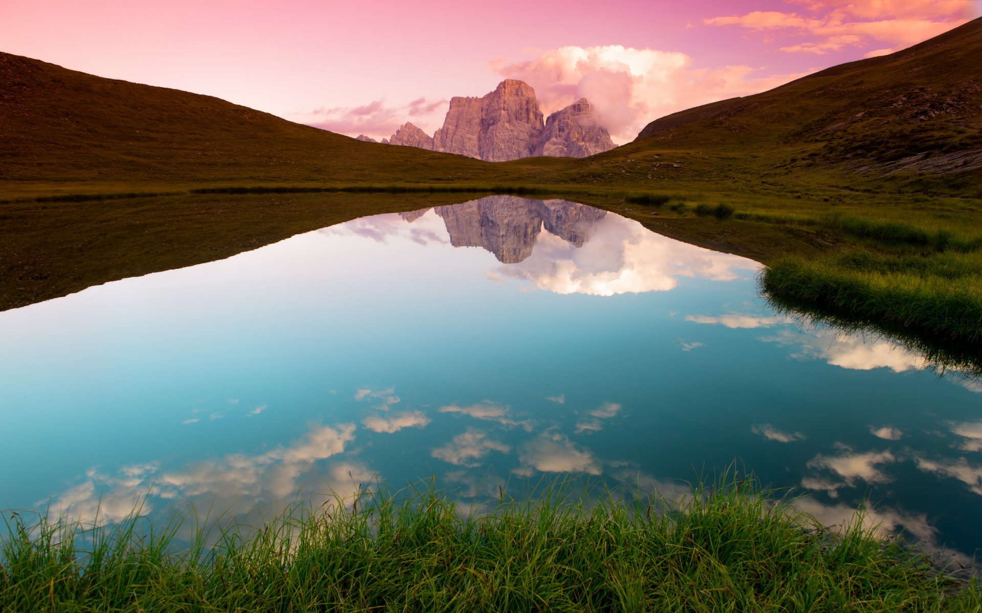 lake sky landscape