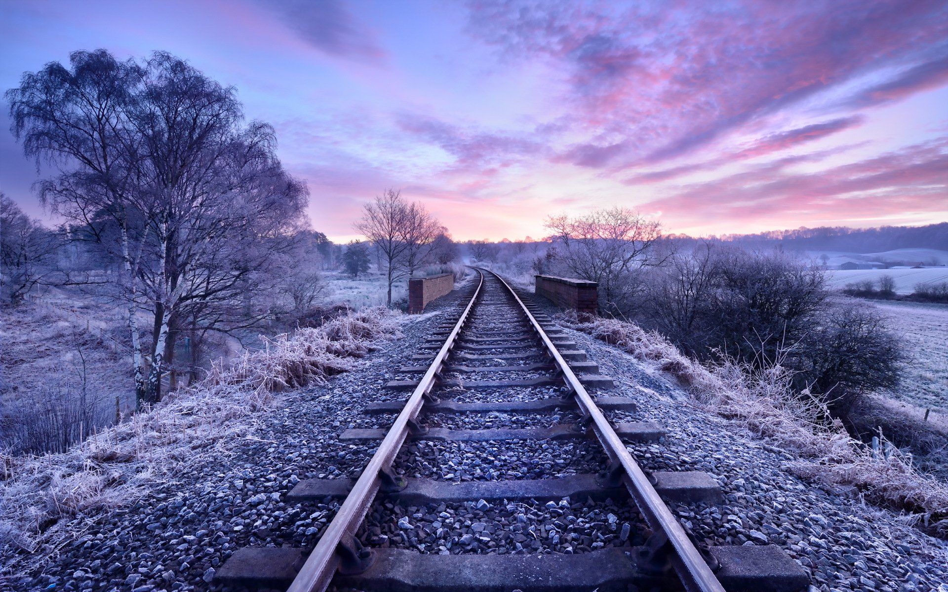 eisenbahn licht landschaft