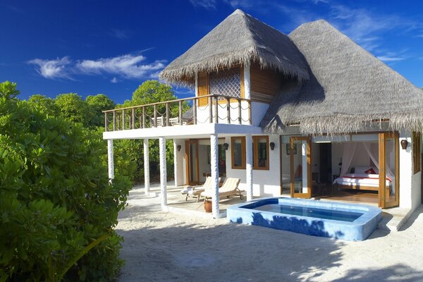 Villa aux Maldives