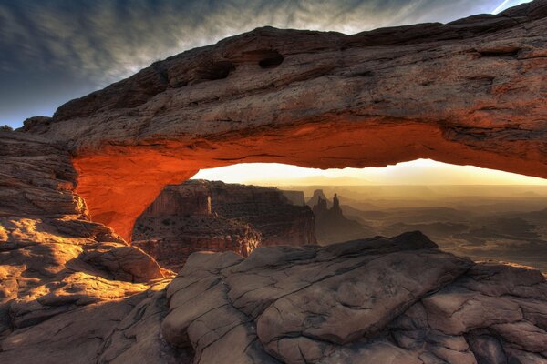 Panorama del Canyon dello Utah