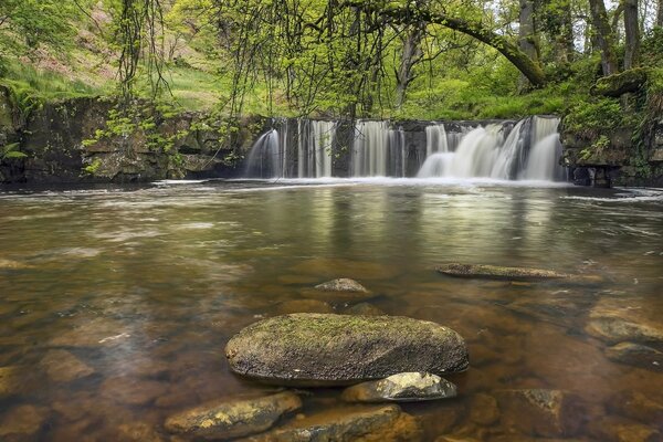 Eine wilde Ecke zwischen Wasserfällen und Wäldern