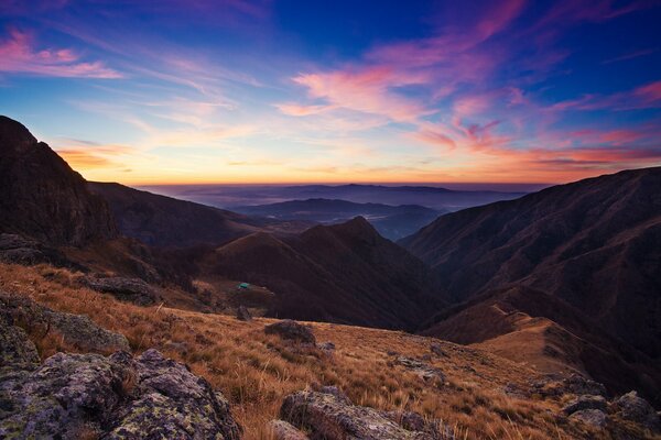 Bulgaria cormorants mountains