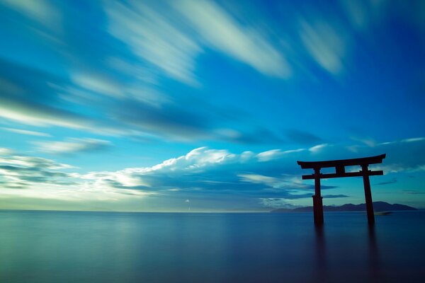 The heavenly gateway to the Japanese Ocean