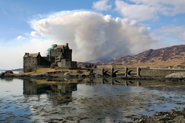 Castle on the seashore